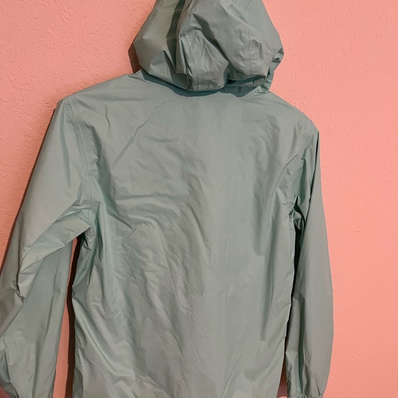 The North Face Women’s lightweight hooded rain jacket, Mint Green. - Picture 7 of 8